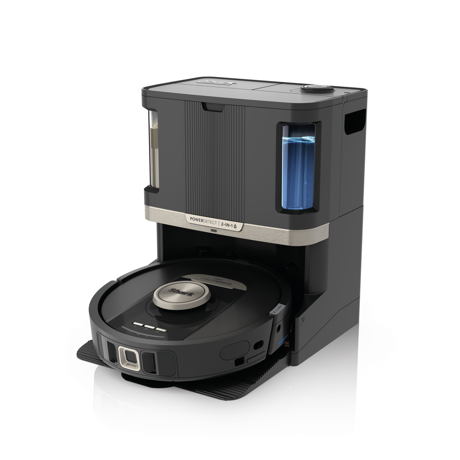Shark PowerDetect NeverTouch Pro 2-i-1 självtömmande, självpåfyllande och självrengörande robotdammsugare och -mopp RV2800ZEEU