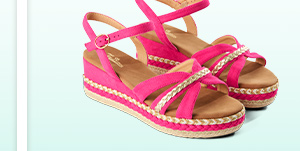 Anna Wedged Sandals