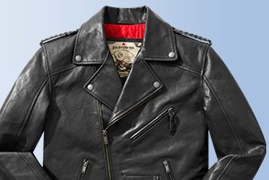 Very Vintage Leather Biker Jacket