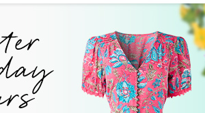 Lyla Cotton Printed Dress