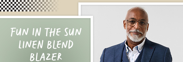 Fun In The Sun Linen Blend Blazer - This blazer is a timeless staple for your wardrobe. With a pop of character in the brown buttons and red lining, it's the style you can turn to for any occasion.