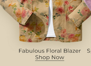 Fabulous Floral Blazer - Shop Now