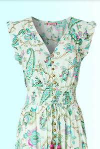 Summer Blossoms Maxi Dress