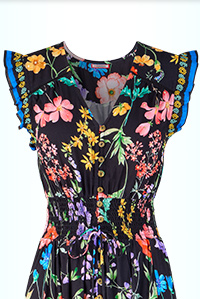 Ophelia Floral Maxi Dress