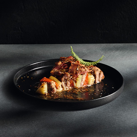 Rezeptfoto: Schichtfleisch