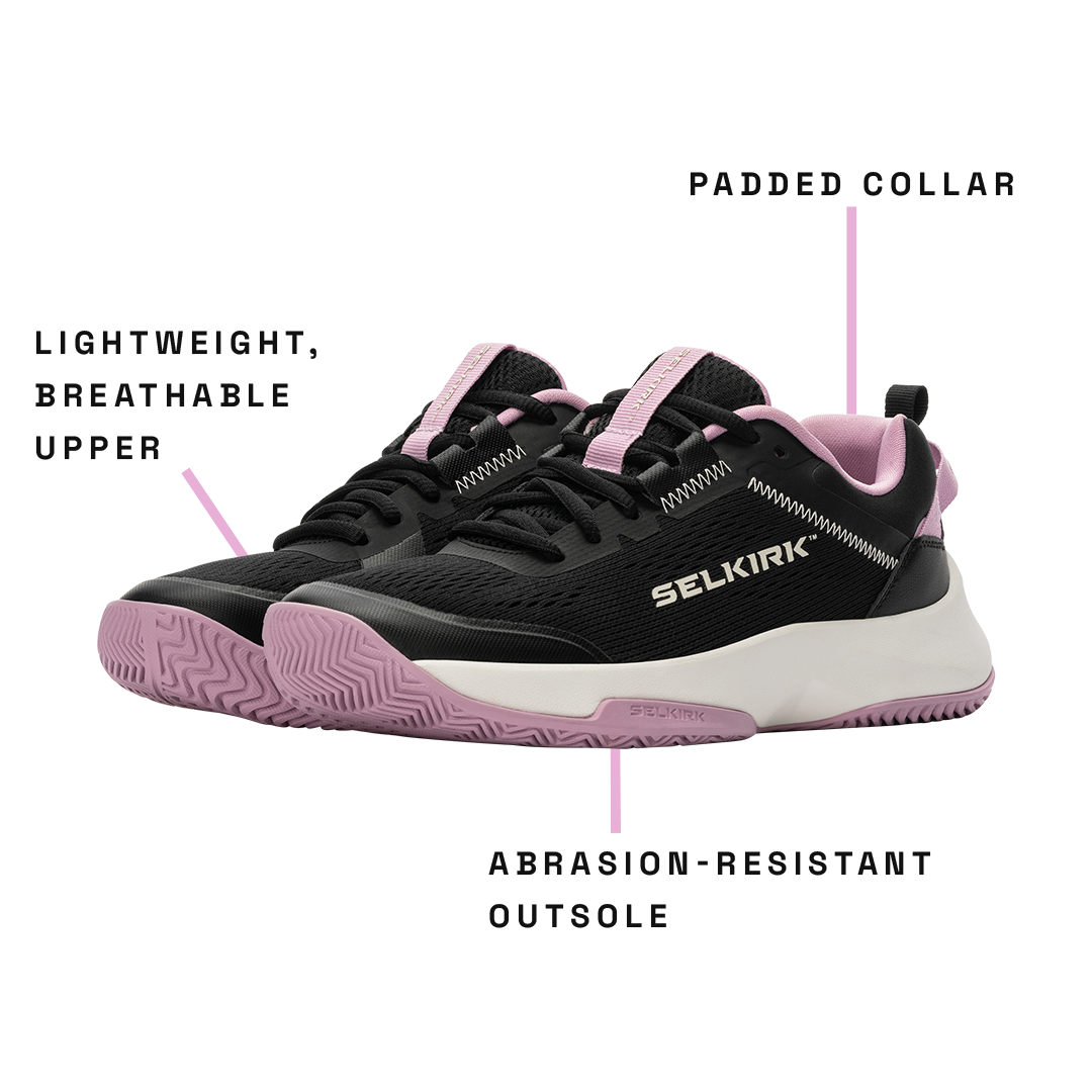 CourtStrike Black Winter Berry Shoes