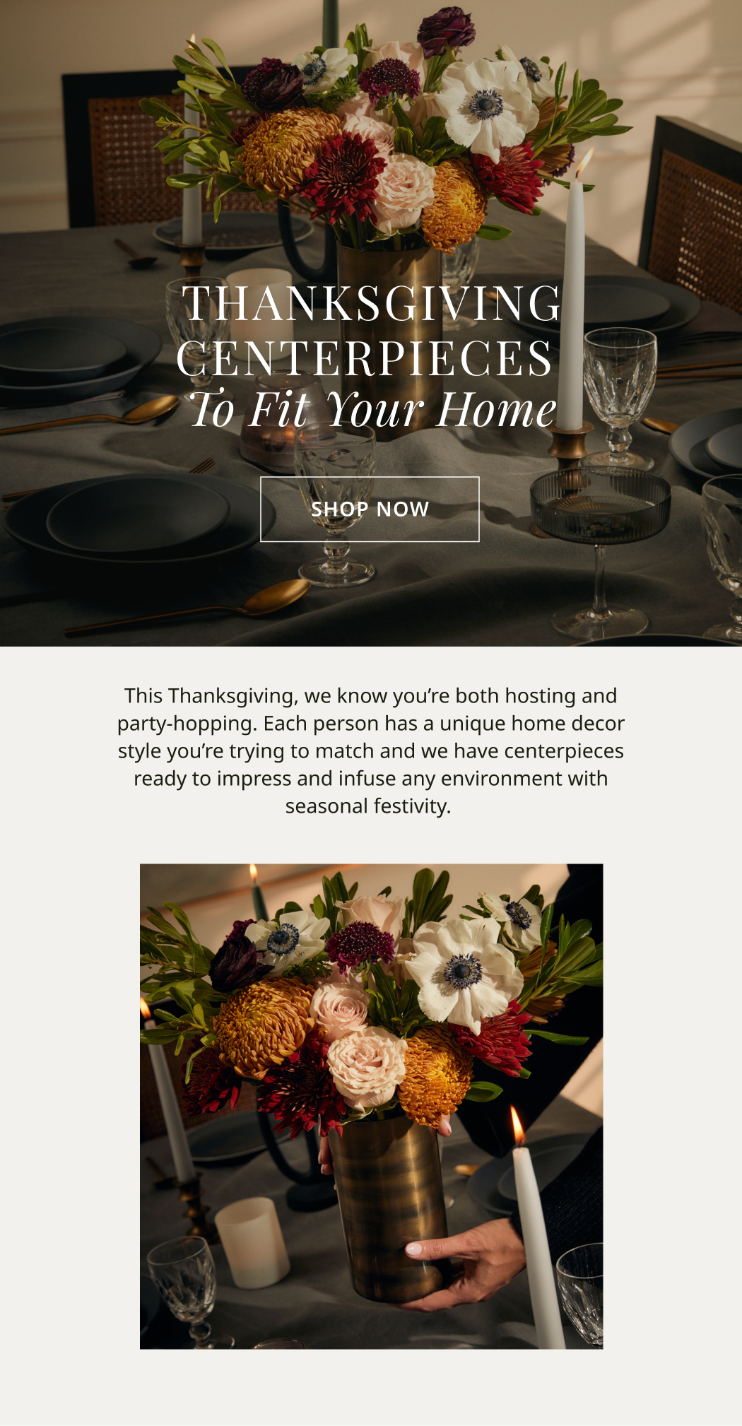 Thanksgiving Centerpieces to fit your home