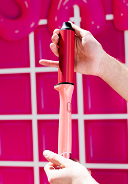 ghd chronos max wand in Candy Coral