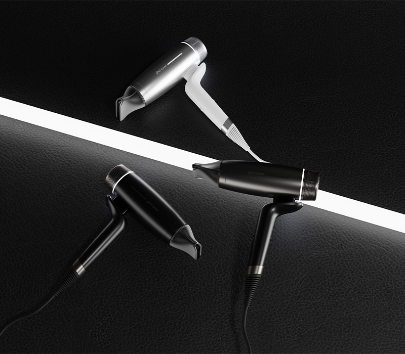 ghd speed Föhn in drei verschiedenen Farben