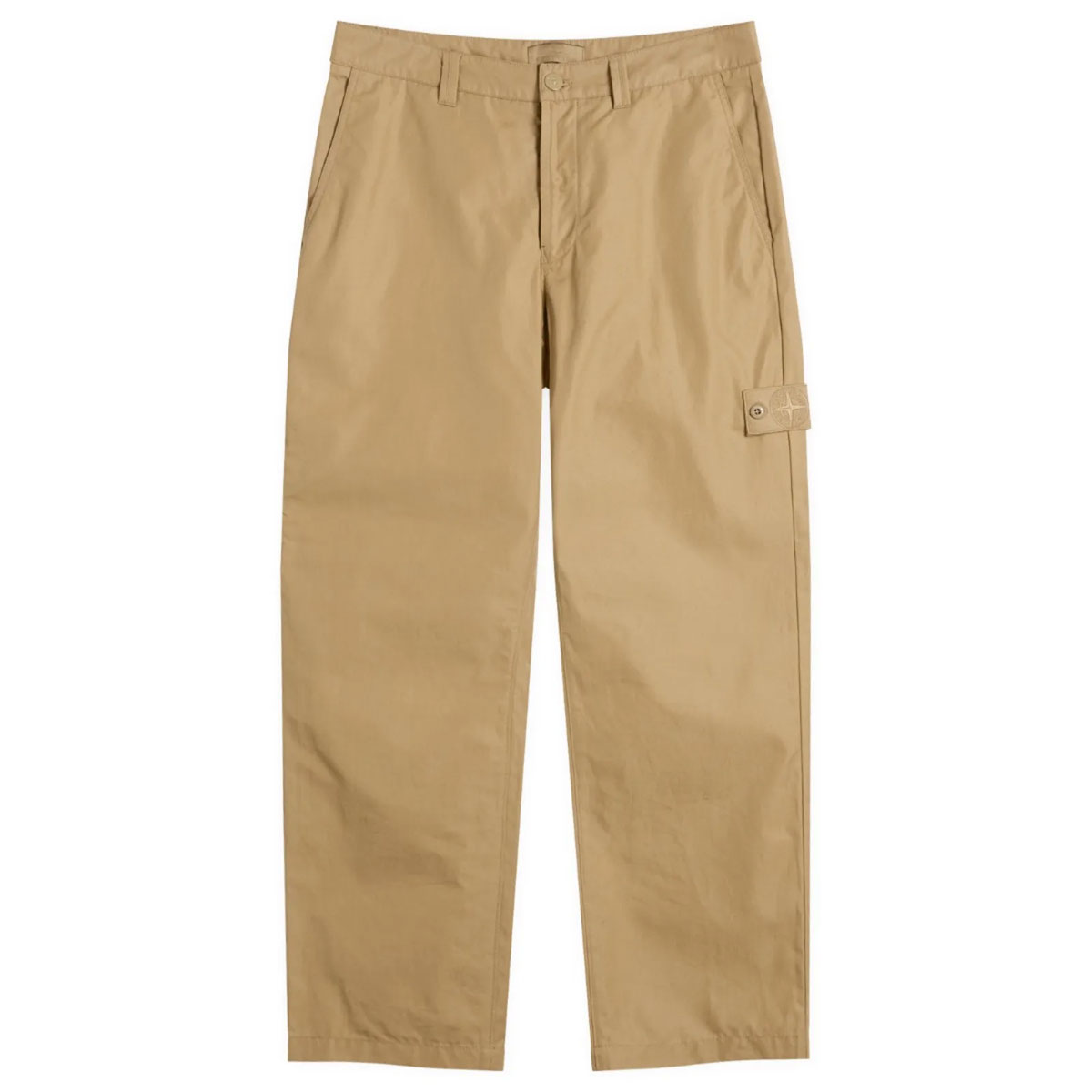 Stone Island Ghost All Weather Cotton Canvas Trousers
