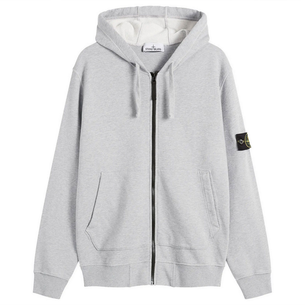 Stone Island Garment Dyed Zip Hoodie