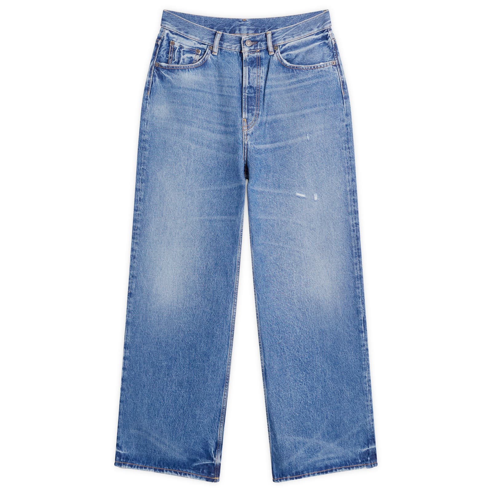 Acne Studios 2021 Vintage Wash Blue Denim Jeans