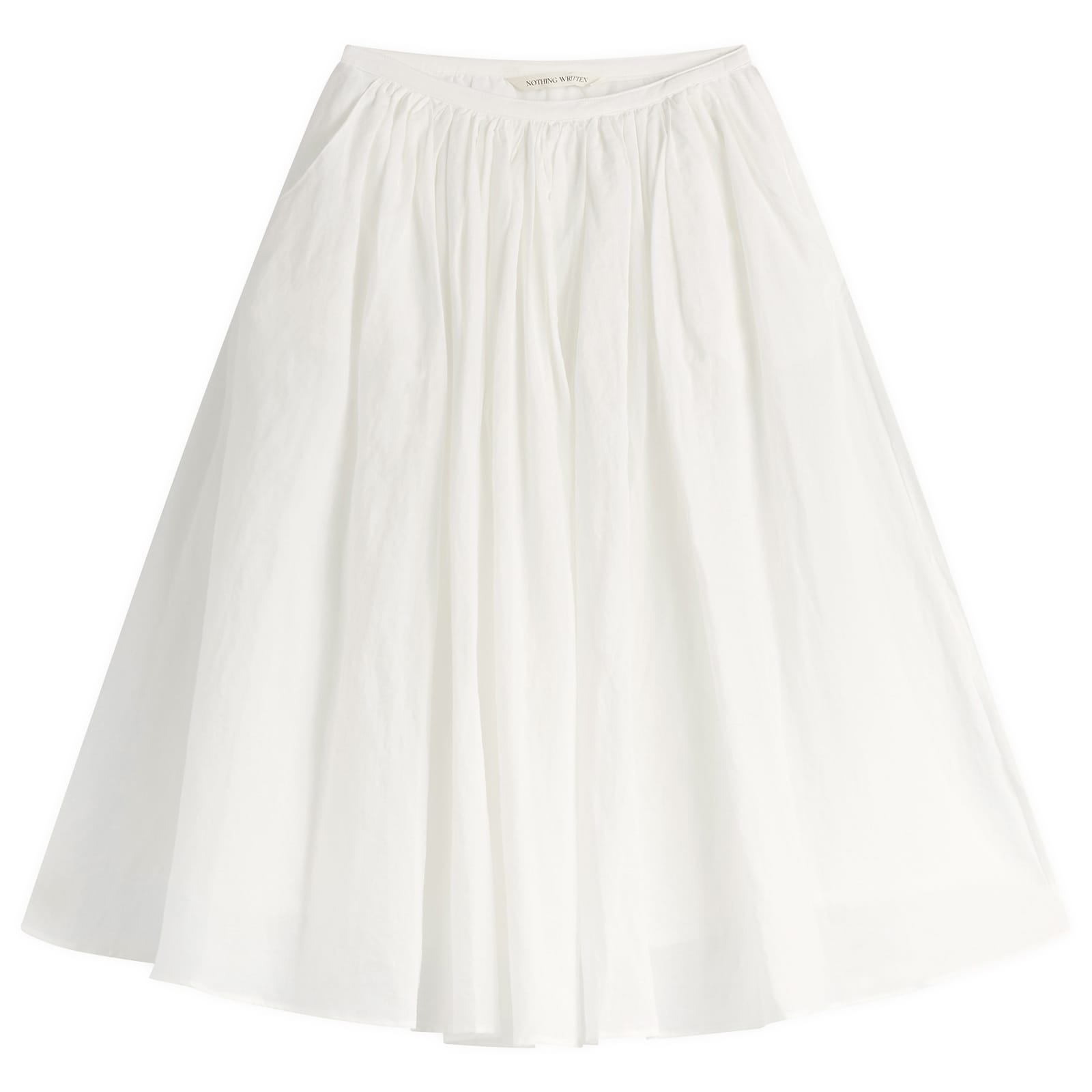 Nothing Written Shore Linen Midi Skirt