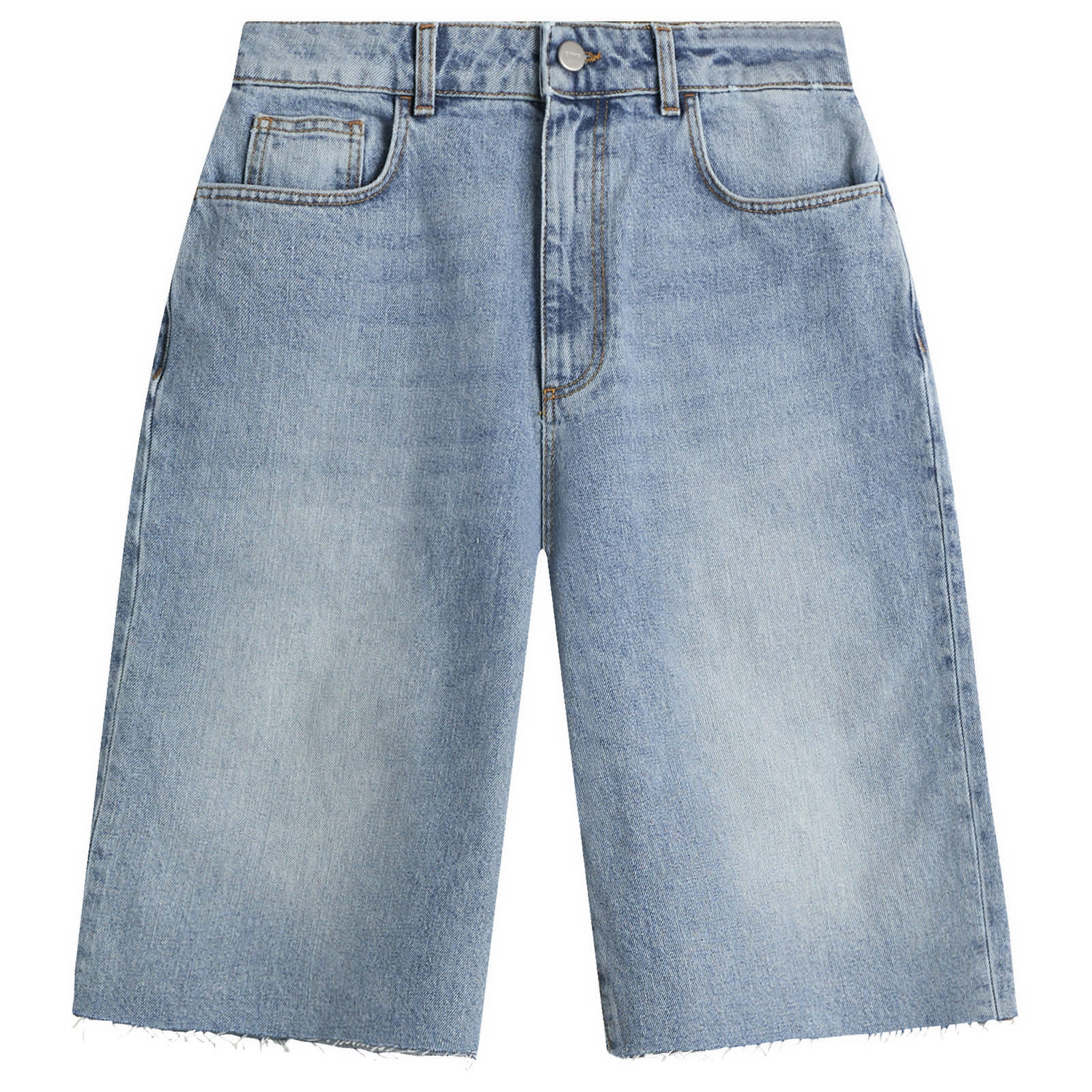 Róhe Baggy Fit Denim Shorts