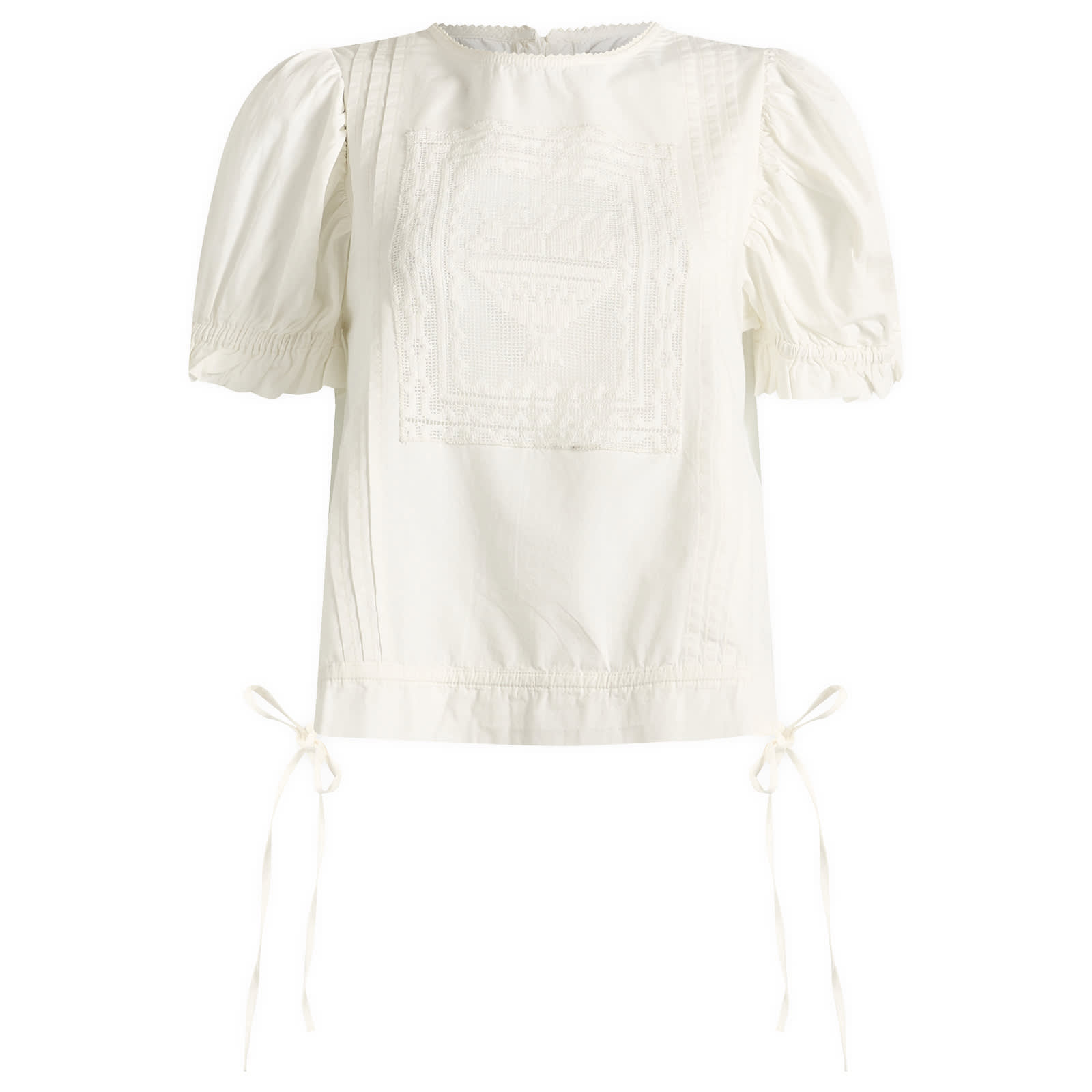 Damson Madder Mabel Lace Insert Blouse