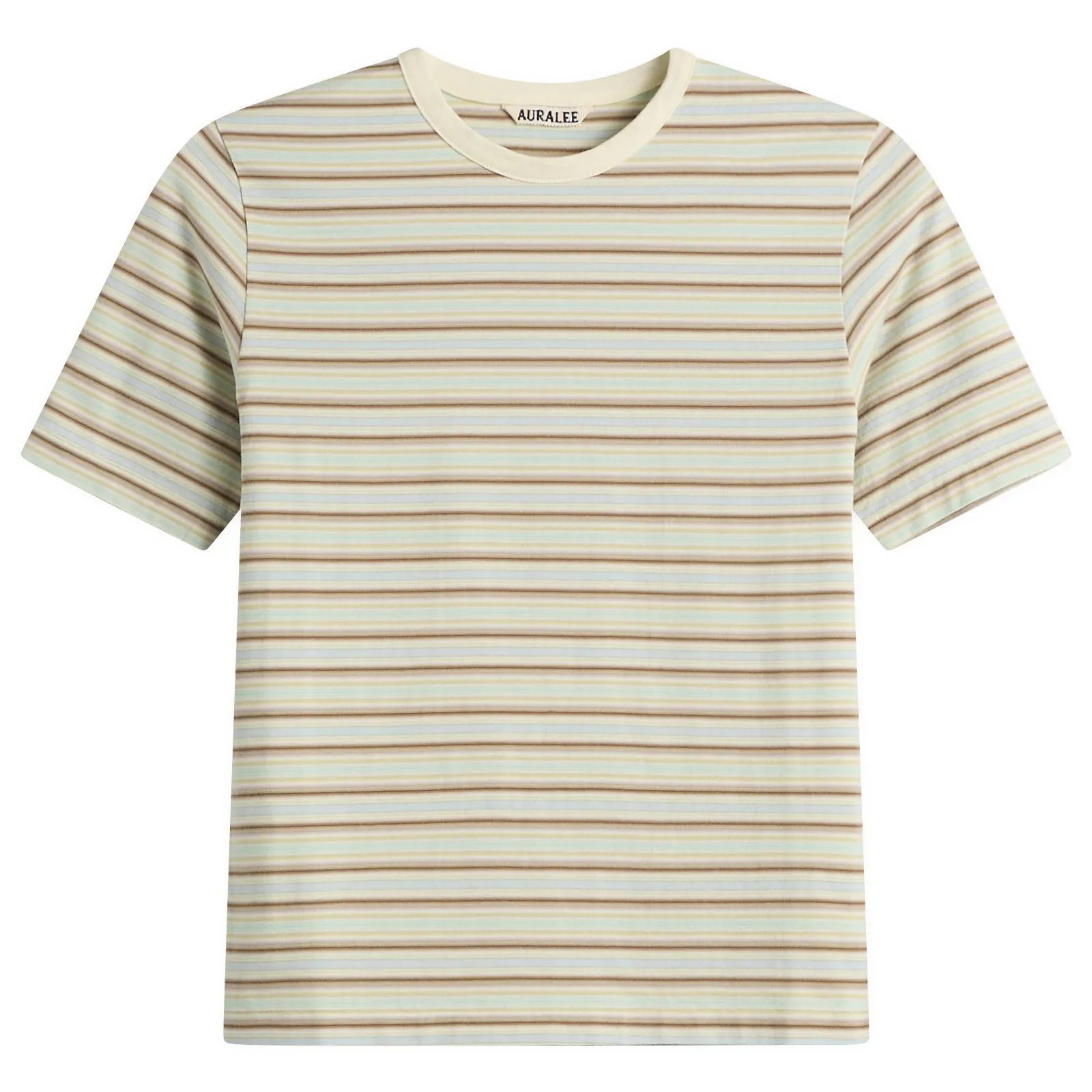 Auralee Gradient Stripe T-Shirt