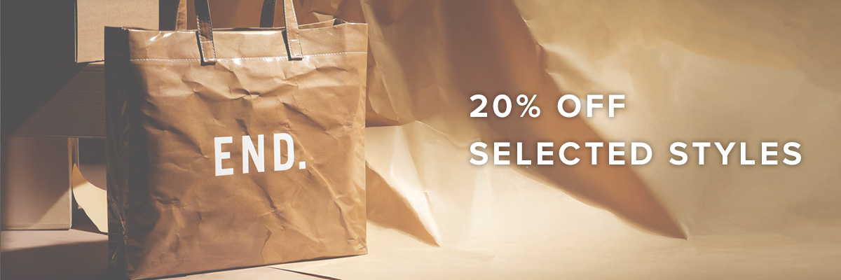 20% off selected styles
