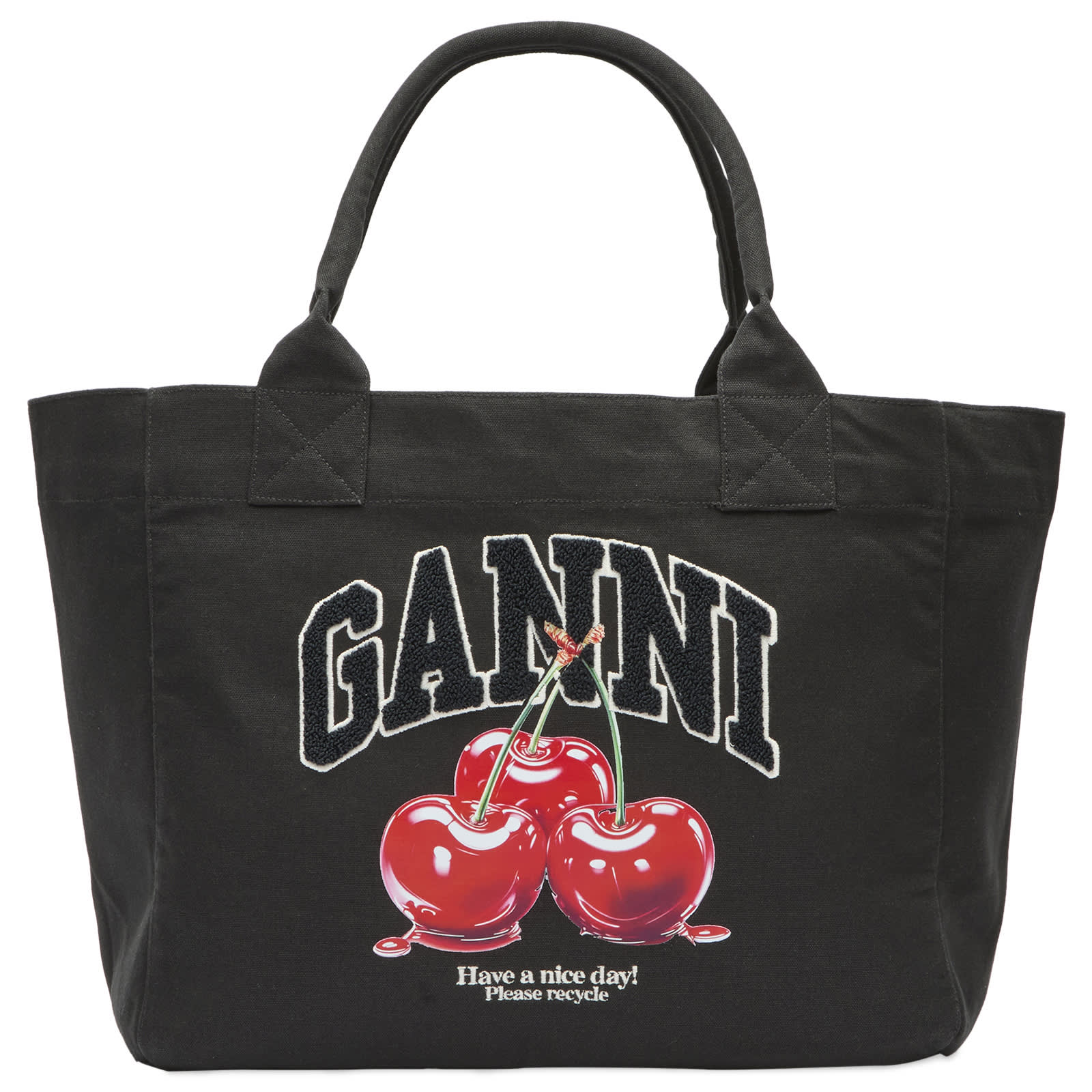 GANNI Medium Trapeze Shopper Bag