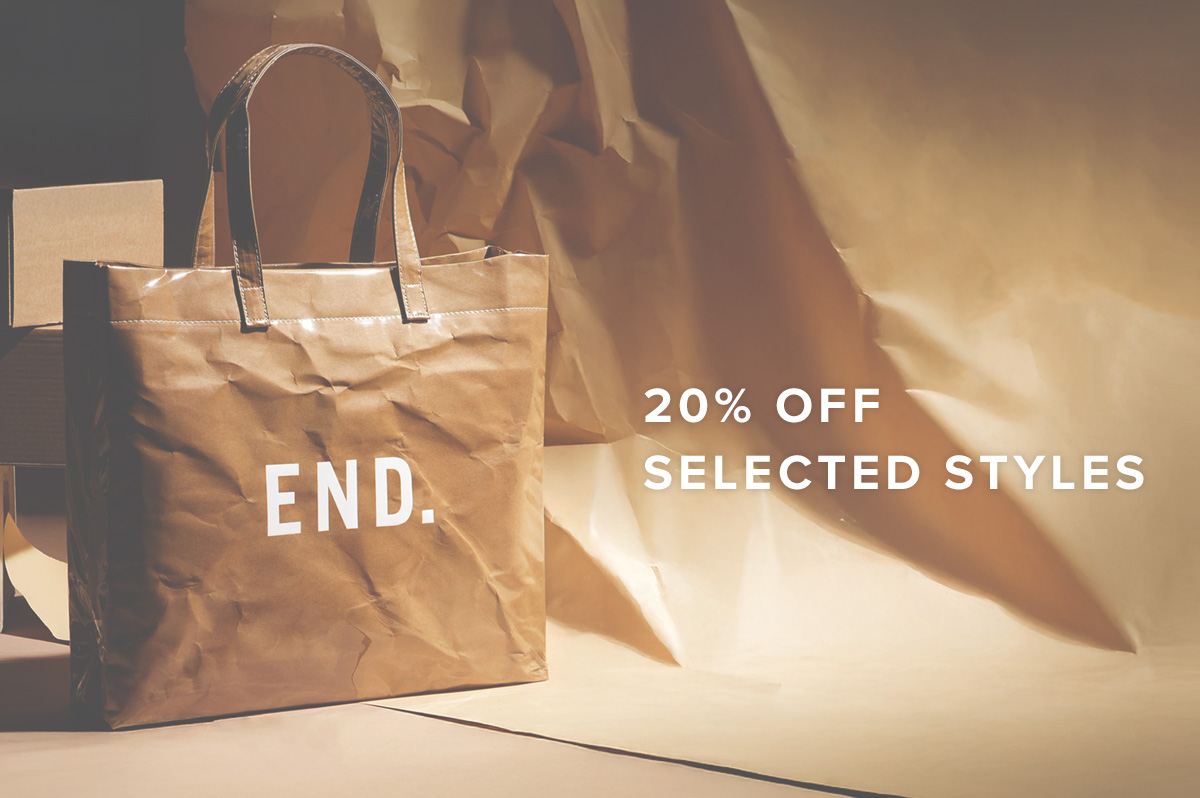 20% Off Selected Styles