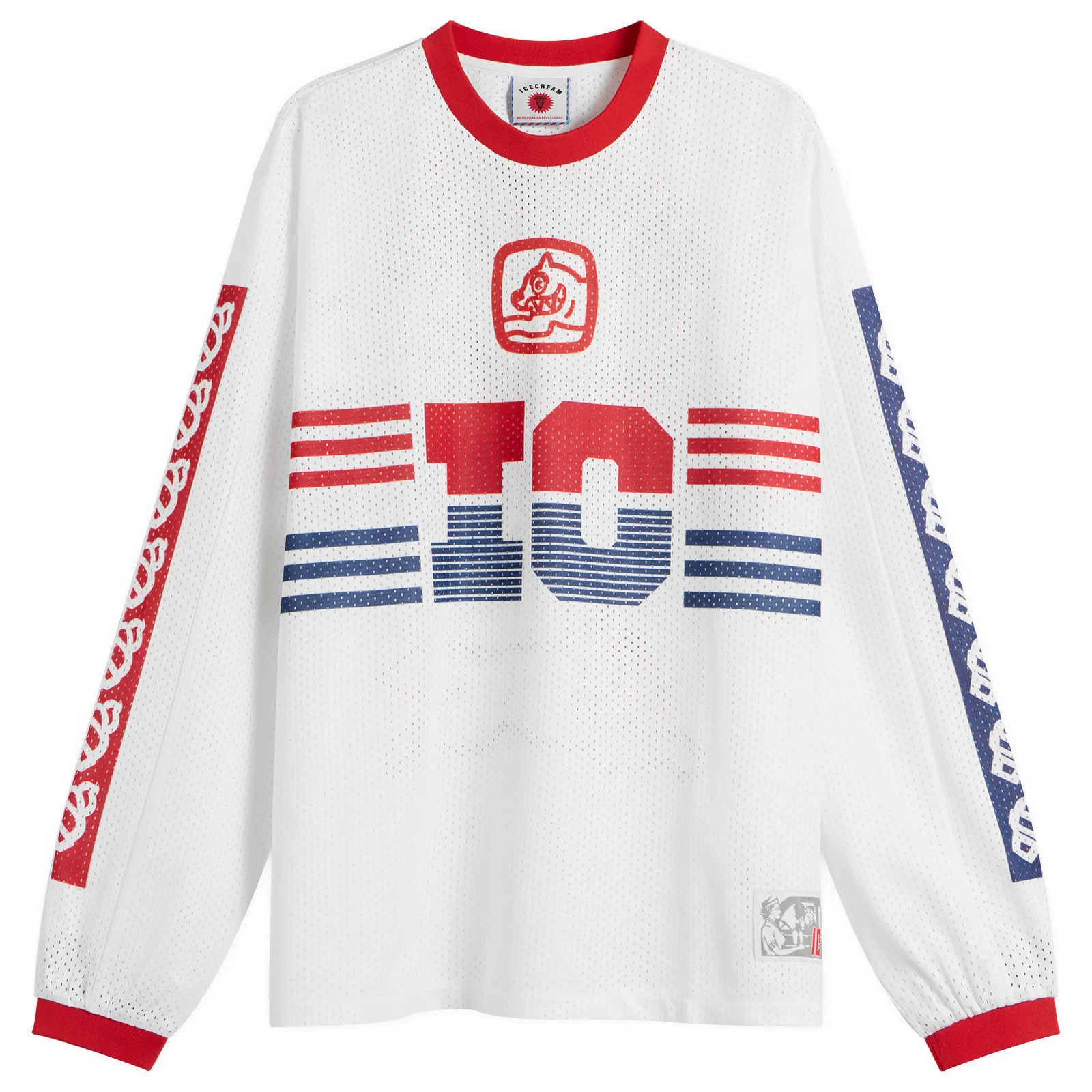 ICECREAM Moto Ls Mesh Shirt