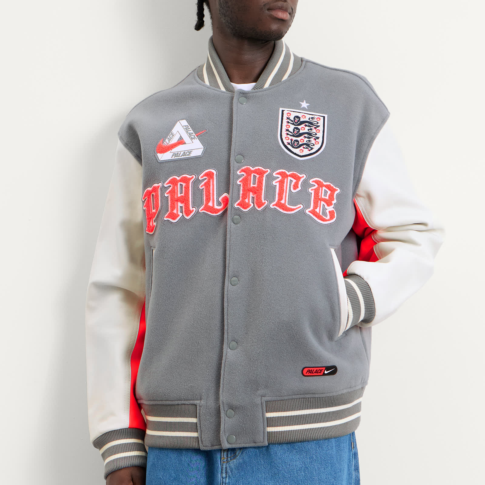 Nike x Palace England Varsity Jacket