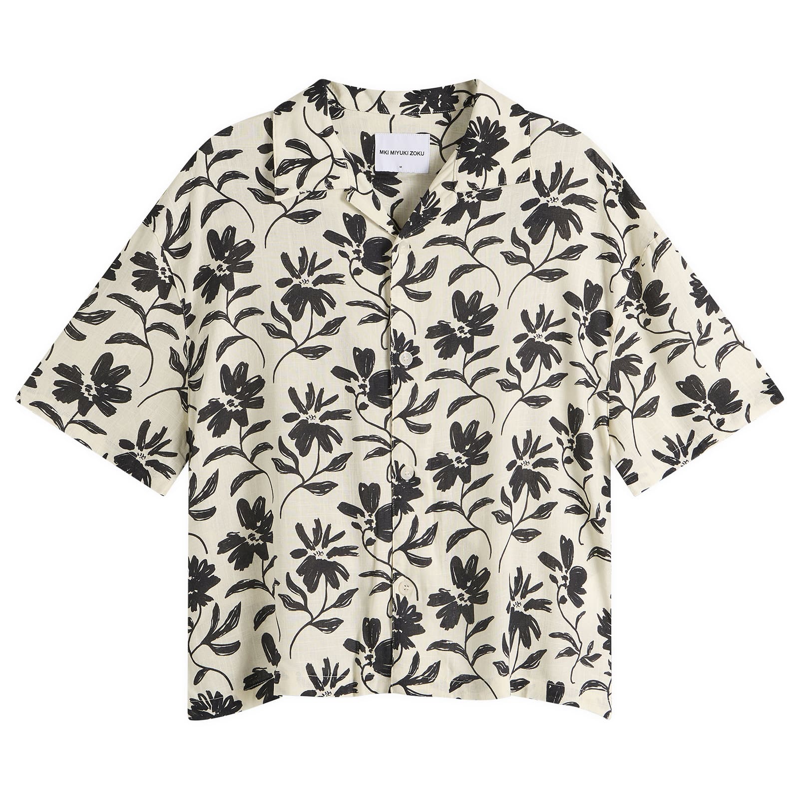 MKI Floral Linen Vacation Shirt
