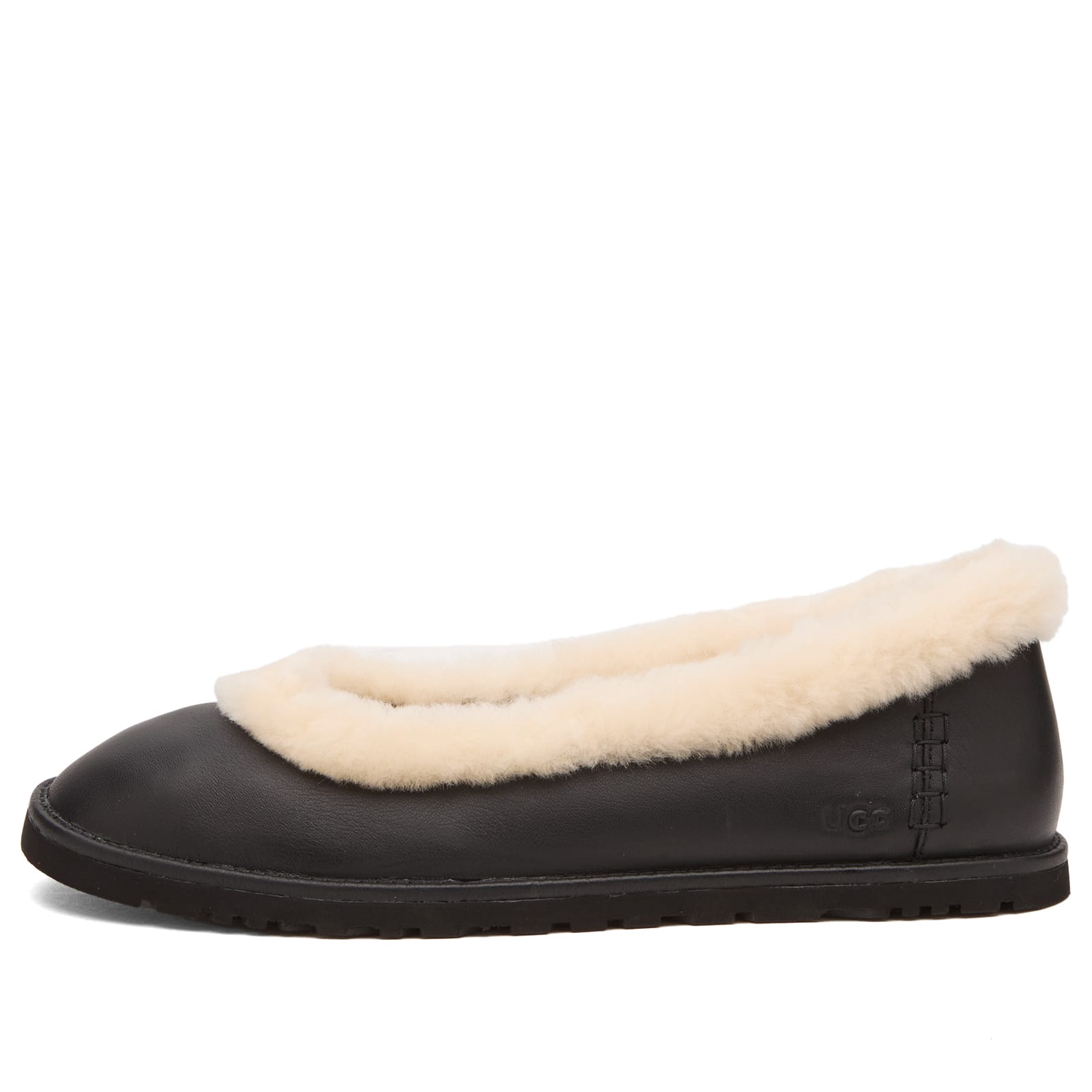UGG Zora Leather Ballet Flat