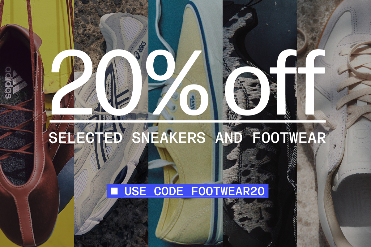 20% Off Sneakers and Footwear