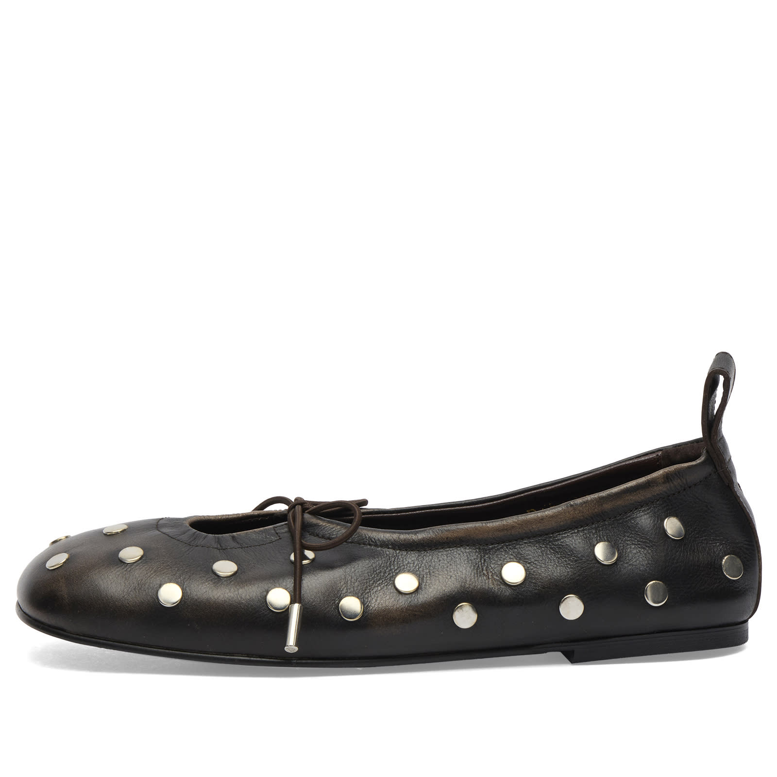 ALOHAS Rosalind All Studs Leather Ballet Flats