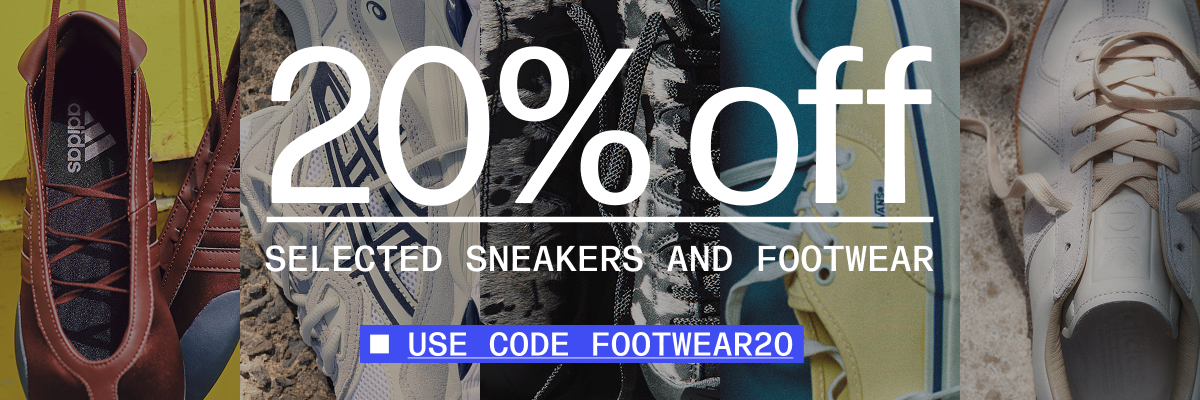 20% Off Sneakers and Footwear