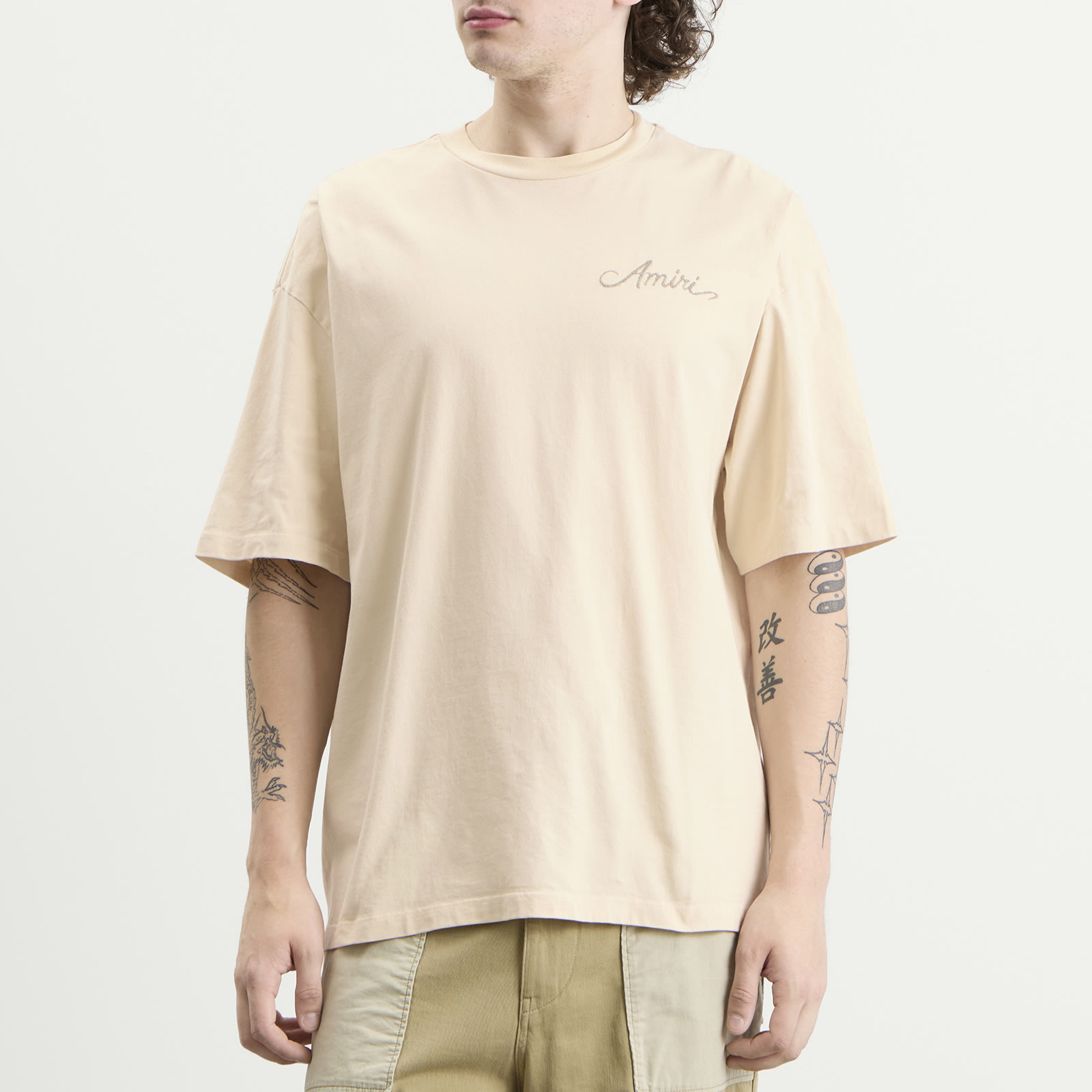 Amiri MA Check Patch Skate T-Shirt