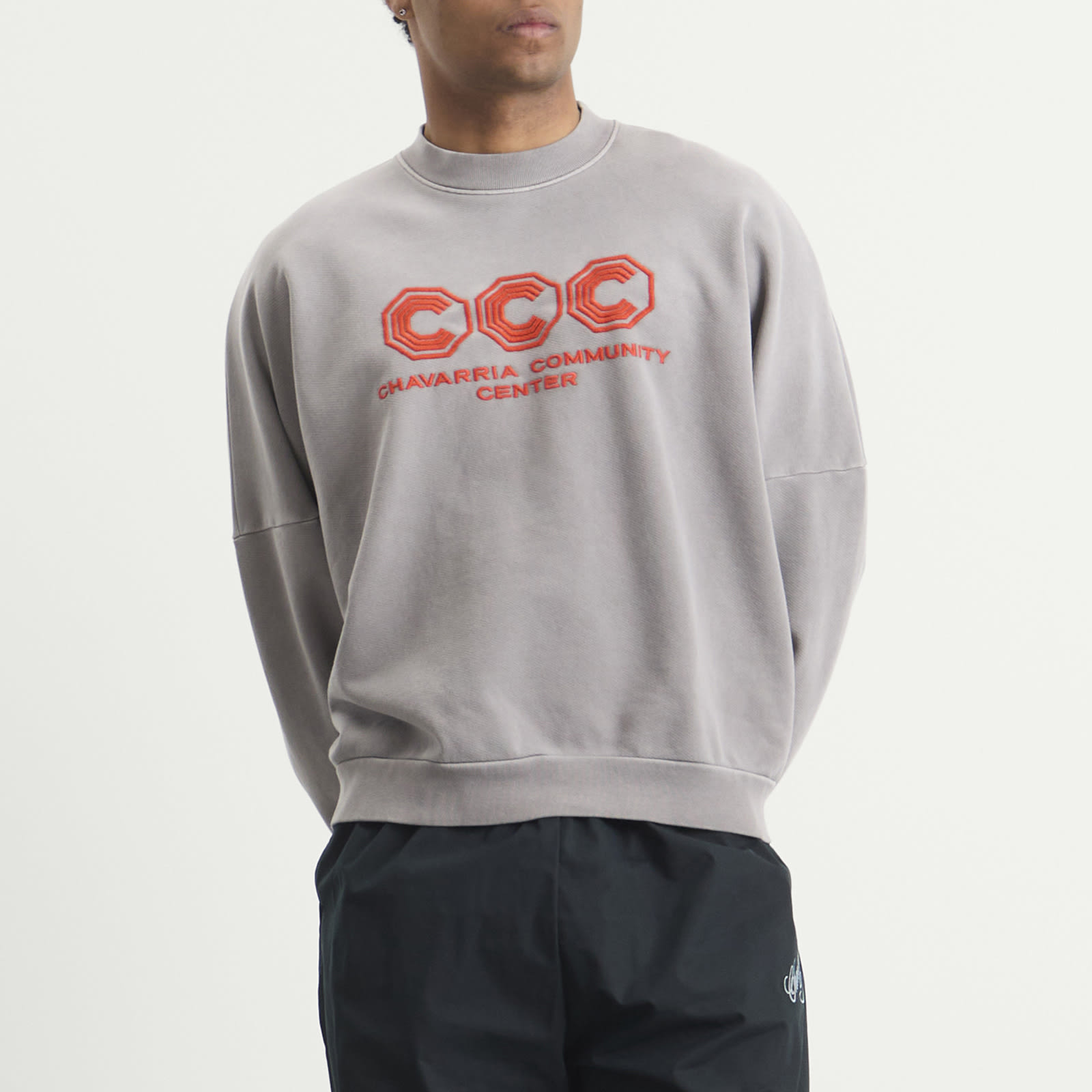 Willy Chavarria CCC Hooligan Crew Sweatshirt