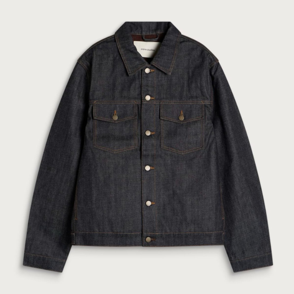 Entire Studios Classic Raw Indigo Jacket