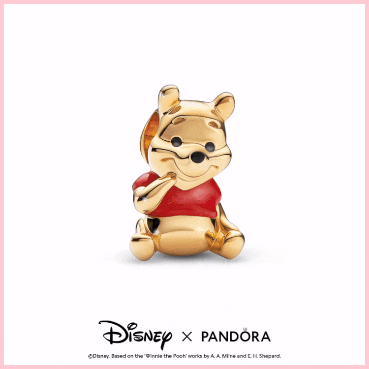 Disney x Pandora Winnie the Pooh charms