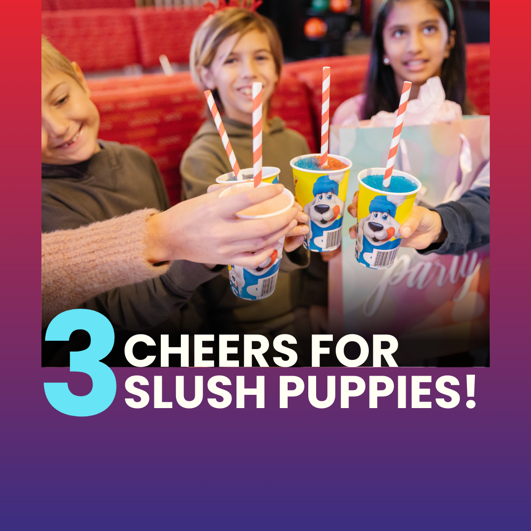 Slush Puppies at all Splitsville Bowl Locations 