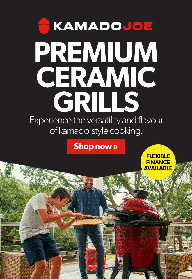 Get your grill on with Kamado Joe Appliances Direct