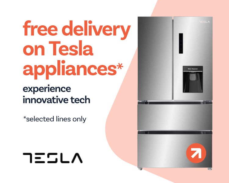 free delivery on Tesla appliances
