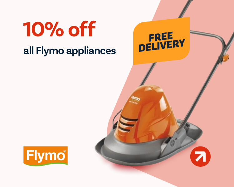 Flymo Promo 10% off