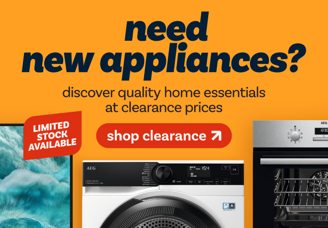 need new appliances? discover quality home essentials at clearance price