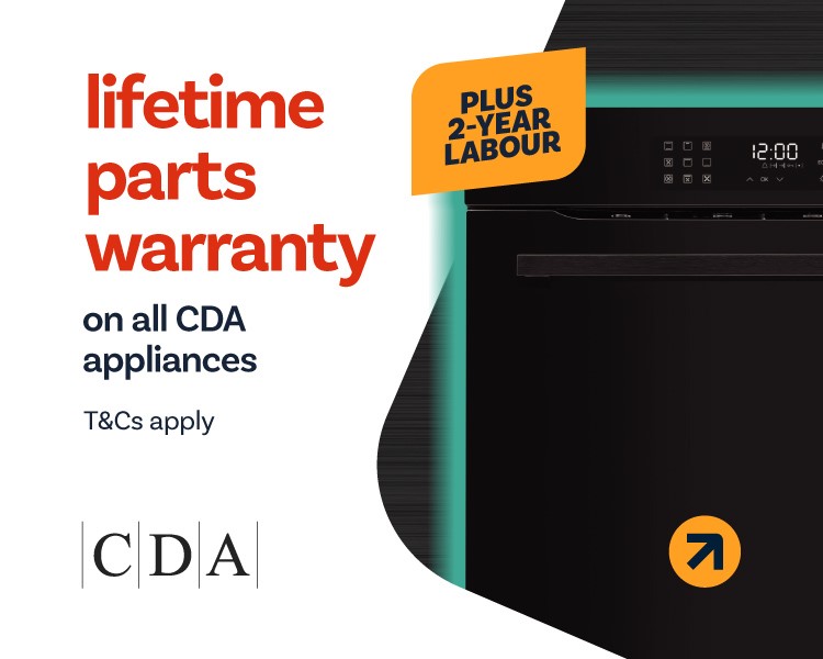lifetime parts warranty on all CDA appliances
