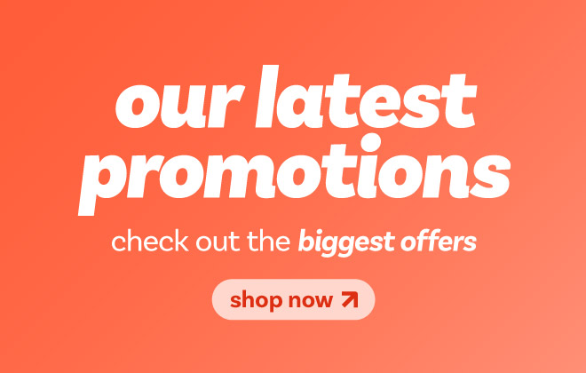 our latest promotions - check out the biggest offers - shop now 