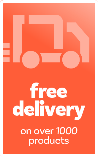 free delivery on over 900 products