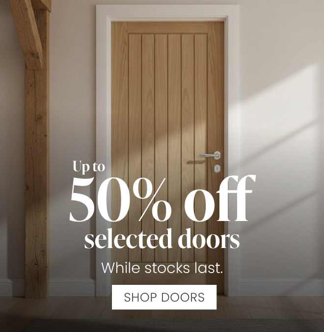 50% OFF DOORS