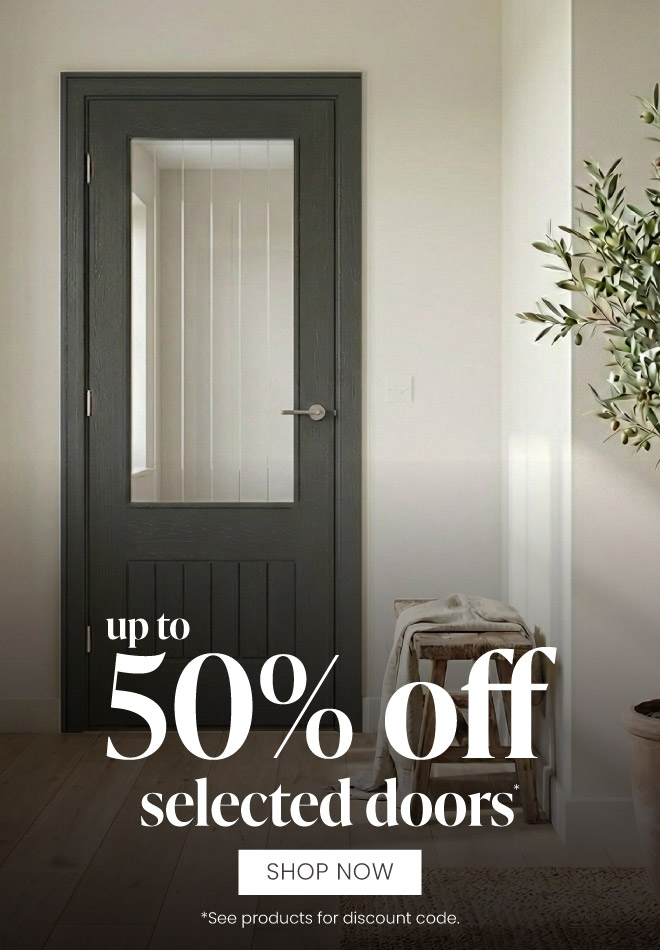 50% OFF DOORS