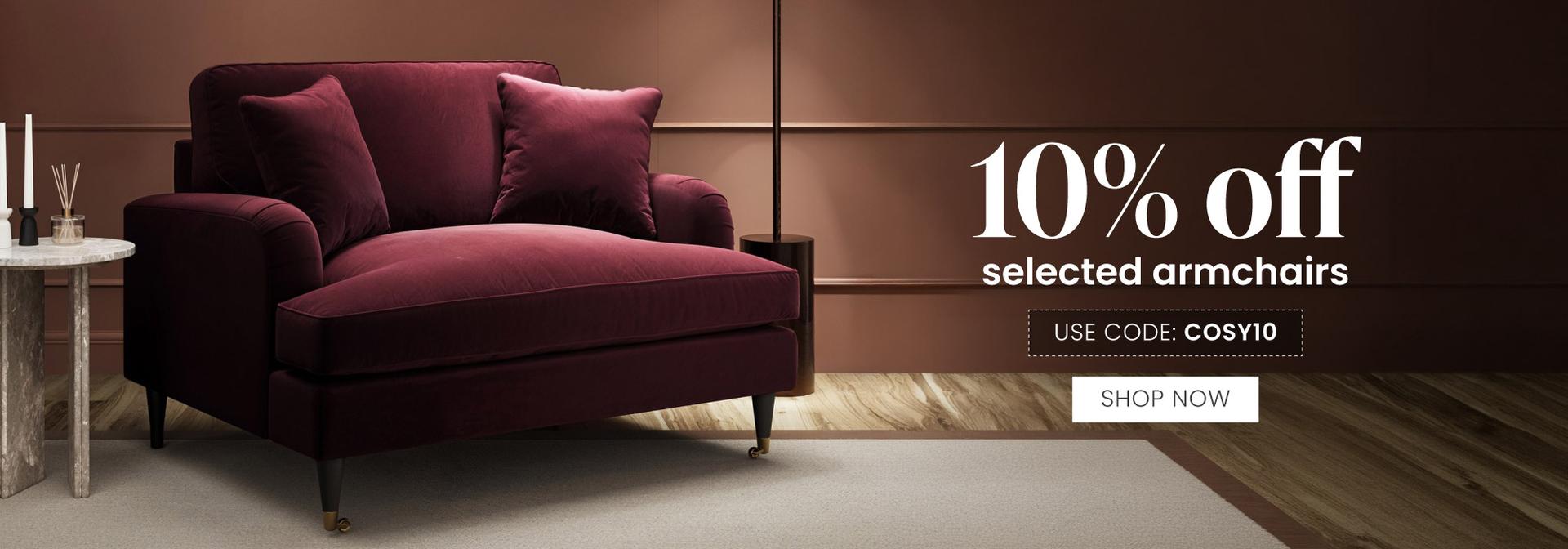 ARMCHAIR 10% OFF 
