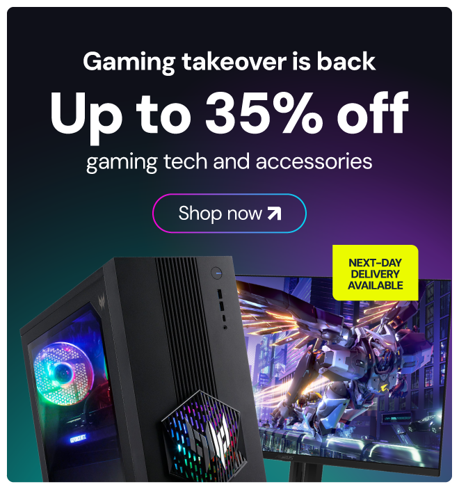 Gaming takeover is back