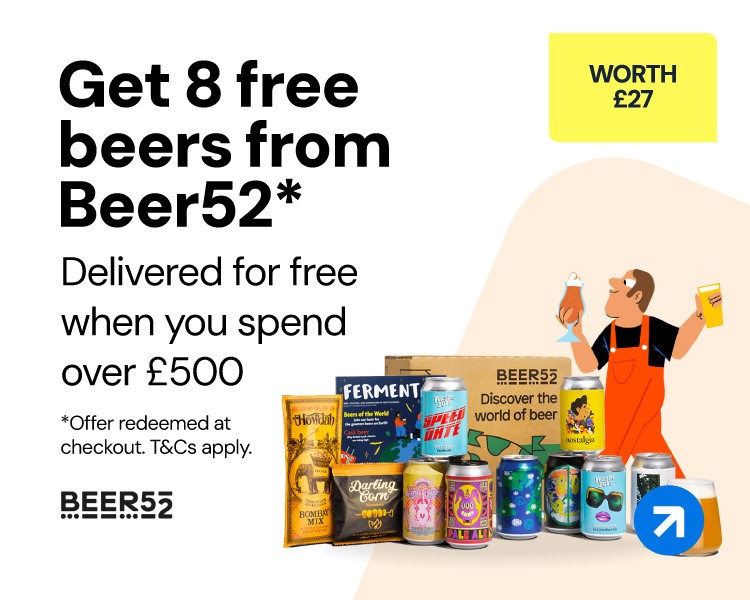 Get 8 free beers from Beers52