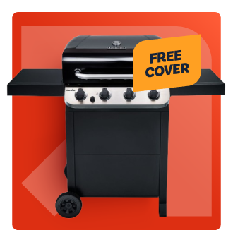 Char-Broil Convective 410B - 4 Burner Gas BBQ Grill - Black