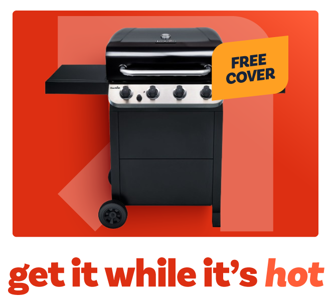 Char-Broil Convective 410B - 4 Burner Gas BBQ Grill - Black