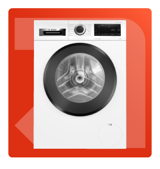 Bosch Series 6 10kg 1400rpm Washing Machine - White
